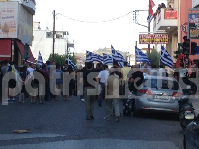 Πύργος: «Φρούριο» η πόλη λόγω Χρυσής Αυγής (pics)