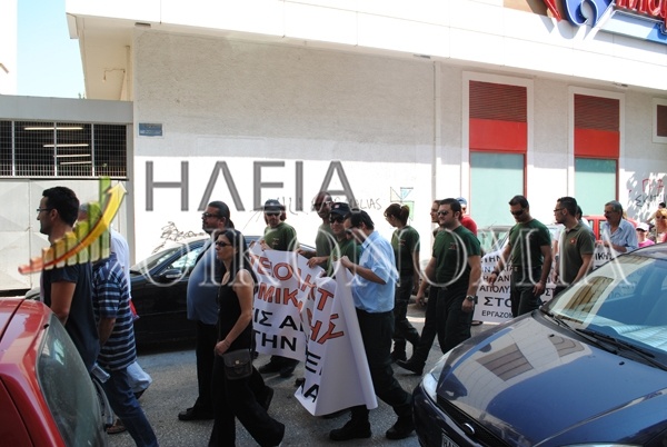 Πύργος: Πορείες διαμαρτυρίας ενάντια στο Πολυνομοσχέδιο (pics-vid) 