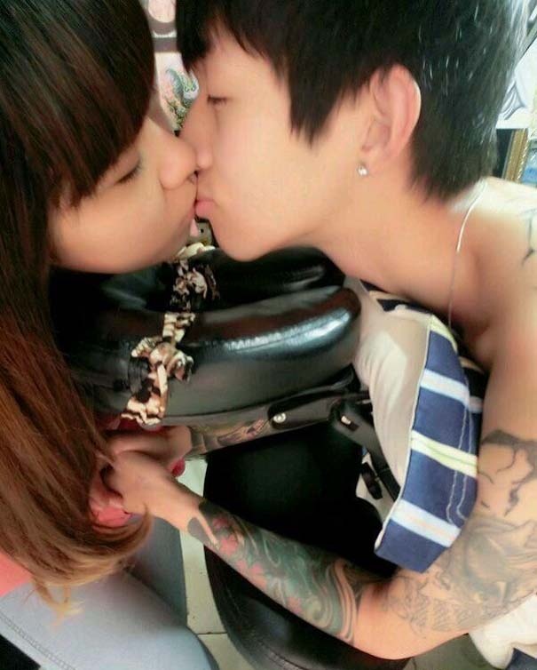 Θα αποδεικνύατε ποτέ την αγάπη σας με τέτοιο τρόπο; (pics)