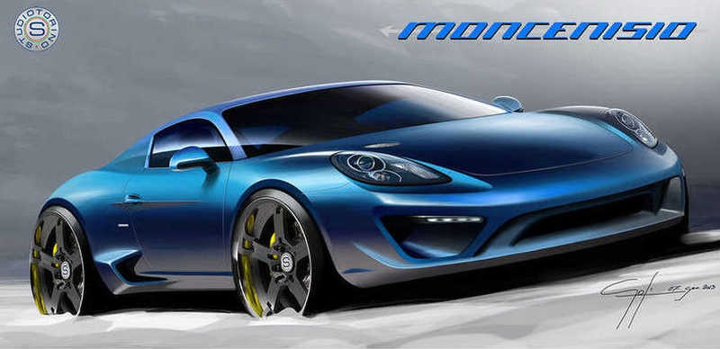 PORSCHE CAYMAN S STUDIOTORINO MONCENISIO