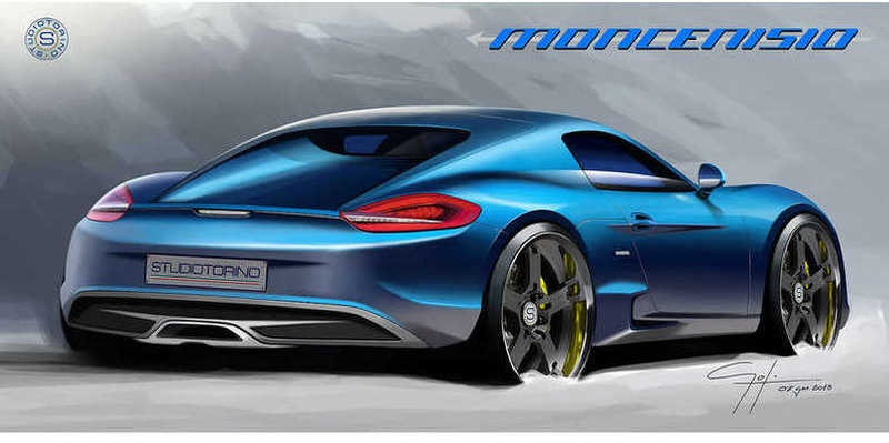 PORSCHE CAYMAN S STUDIOTORINO MONCENISIO