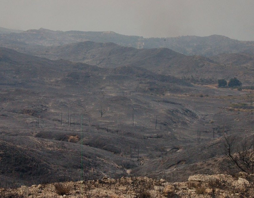 Εικόνες θλίψης από τον πύρινο εφιάλτη στη Ρόδο (ΦΩΤΟΡΕΠΟΡΤΑΖ)