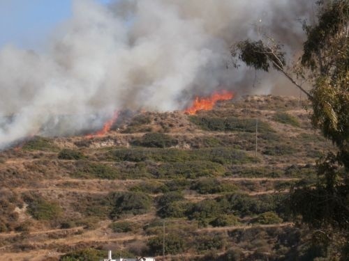 Πύρινο μέτωπο και στη Νάξο (pics+vid)