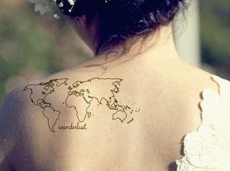 Τατουάζ για ταξιδιάρηδες τύπους (pics)