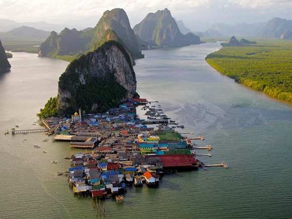 Χωριά που επιπλέουν στο νερό (φωτογραφίες)
