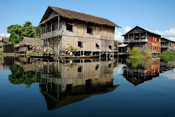 Χωριά που επιπλέουν στο νερό (φωτογραφίες)