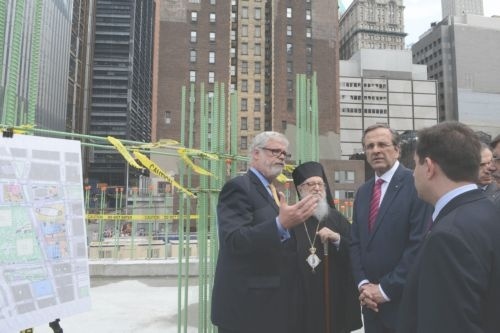 Ο Αντώνης Σαμαράς επισκέφθηκε το Ground Zero