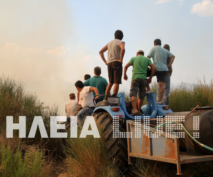 Ανεξέλεγκτη η πυρκαγιά στην Ηλεία-Τραυματίστηκε ένας πυροσβέστης(pics)