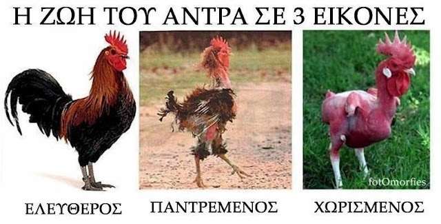 H ζωή του άνδρα σε 3 εικόνες!