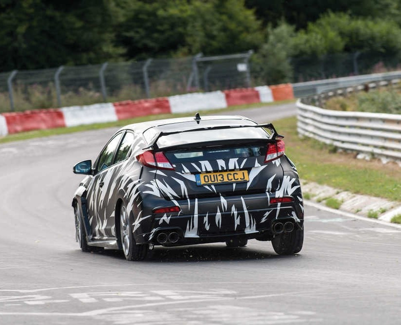 Νέο Honda civic type R με πάνω από 280 άλογα