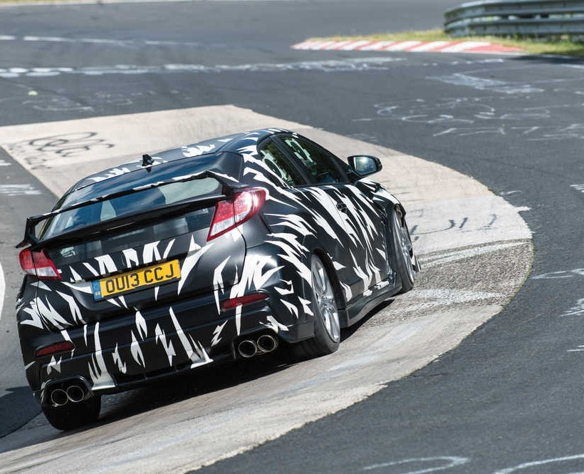 Νέο Honda civic type R με πάνω από 280 άλογα