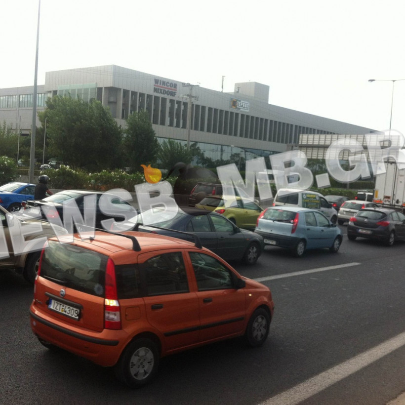 Ουρές χιλιομέτρων στον Κηφισό λόγω… έργων (ΦΩΤΟ)