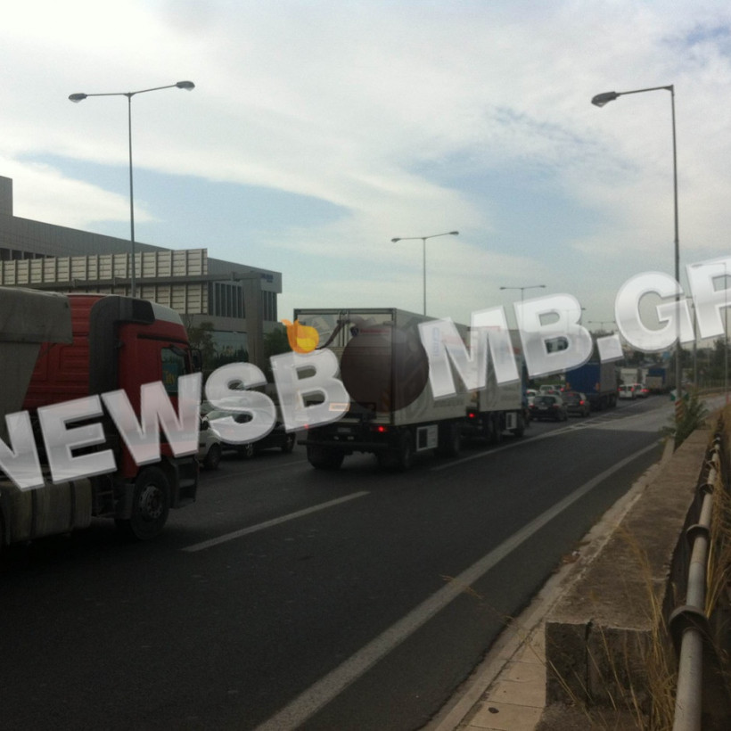 Ουρές χιλιομέτρων στον Κηφισό λόγω… έργων (ΦΩΤΟ)