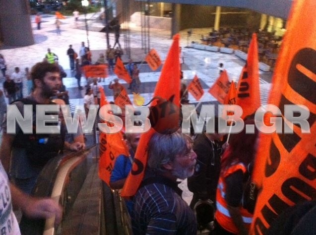 Στο MEGA η ΟΛΜΕ (pics+video)