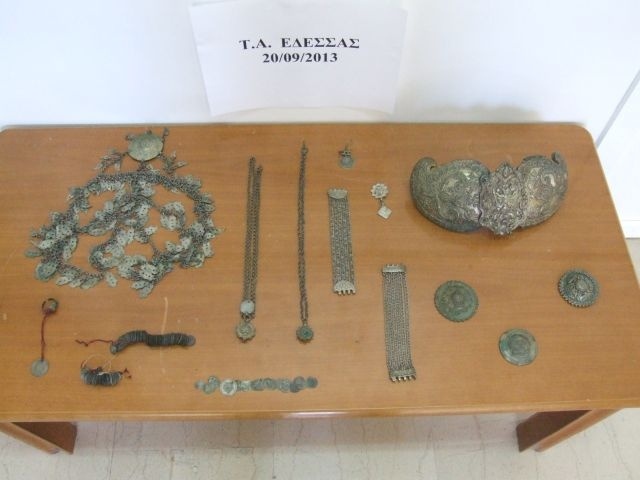 Κατασχέθηκαν αρχαία και ναρκωτικά στην Εδεσσα 