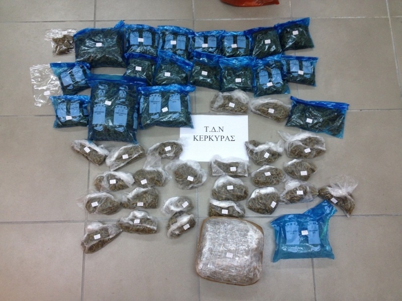 Κέρκυρα: Εξαρθρώθηκε μεγάλο κύκλωμα διακίνησης ναρκωτικών 