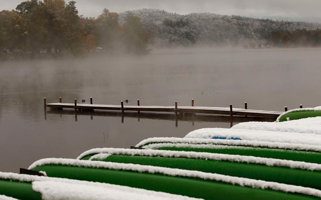 Γερμανία: Χειμωνιάτικος καιρός με πυκνό χιόνι (pics)