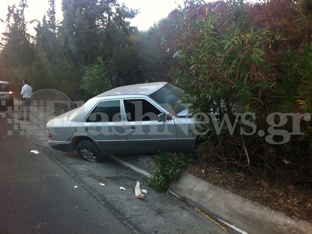 Σοβαρό τροχαίο με έναν τραυματία στα Χανιά (pics)
