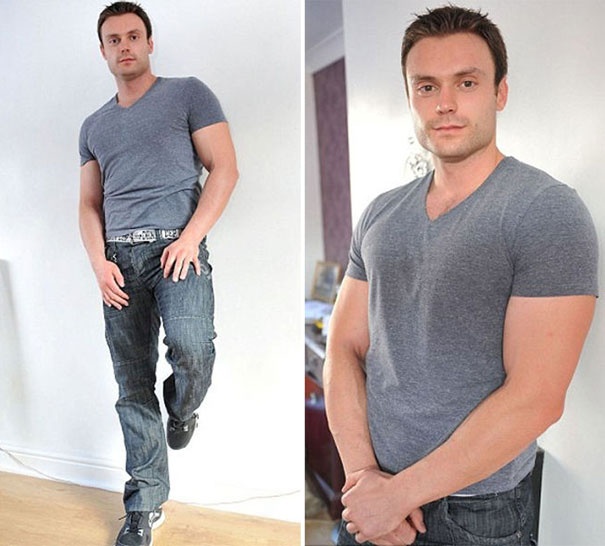  Άνδρας 210 κιλών έγινε κούκλος σε 18 μήνες (pics)