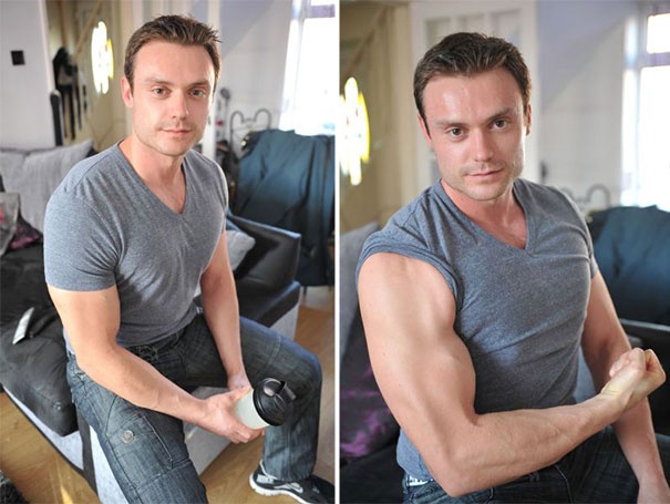  Άνδρας 210 κιλών έγινε κούκλος σε 18 μήνες (pics)