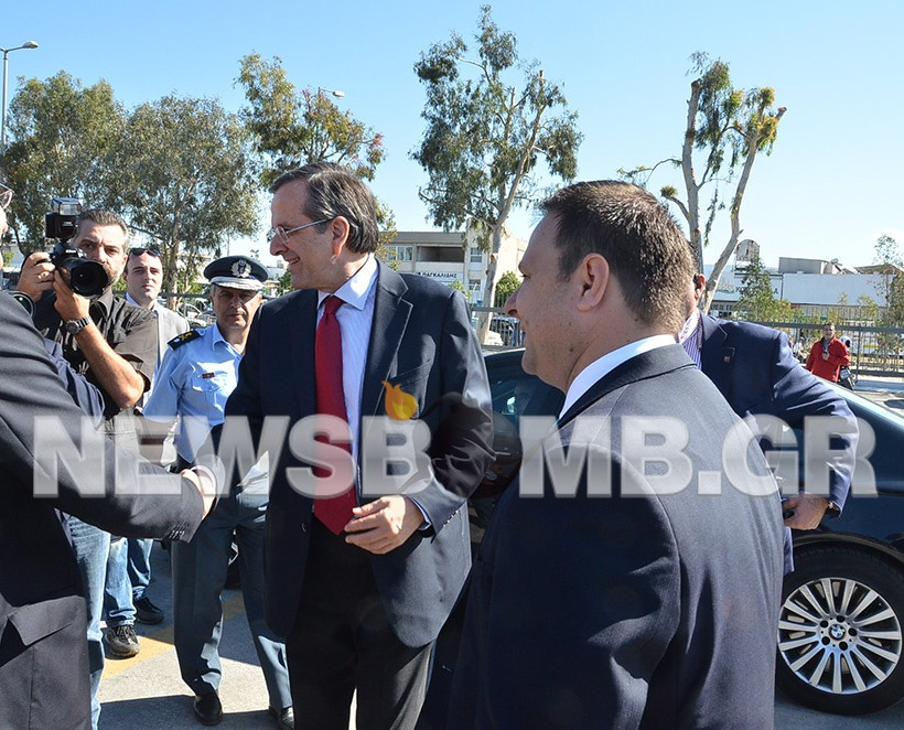 Ο Σαμαράς εγκαινιάζει την πρότυπη αγορά καταναλωτή στου Ρέντη (pics)