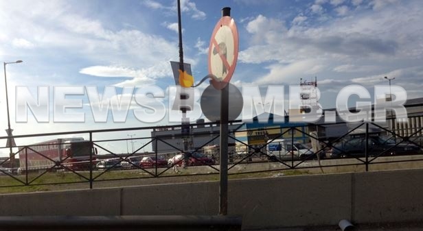 ΤΩΡΑ: Μεγάλο μποτιλιάρισμα στην εθνική οδό (pics) 