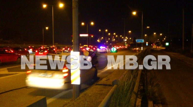 Τροχαίο ατύχημα στην Αθηνών-Λαμίας (pics) 