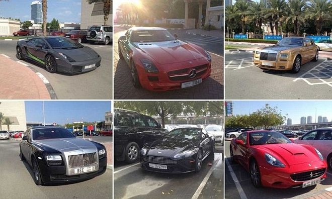Φοιτητές με... Ferrari, Maserati και Lamborghini στο Ντουμπάι! (pics)