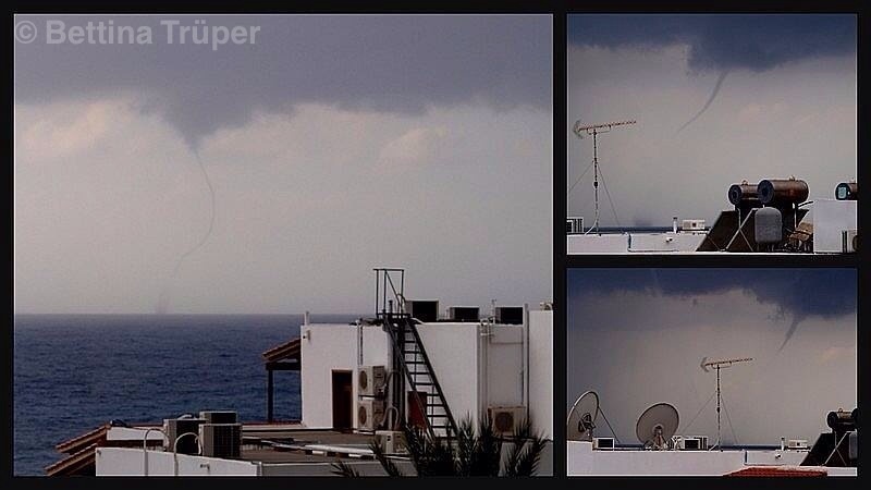 Εντυπωσιακός υδροστρόβιλος στα Σφακιά (pics)