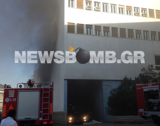 Έσβησε η φωτιά στο Μεταξά - Μόνο υλικές οι ζημιές