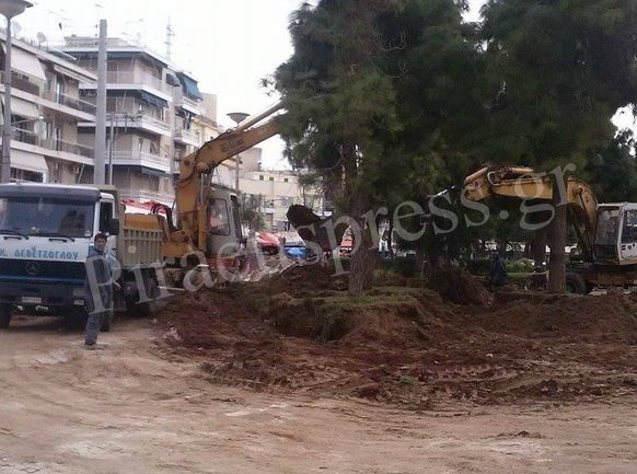 Ανάπλαση και εργασίες για την πρώτη βιοκλιματική πλατεία του Πειραιά