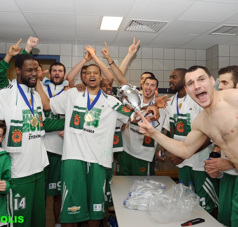 Η «πράσινη» απονομή του Κυπέλλου (photos)