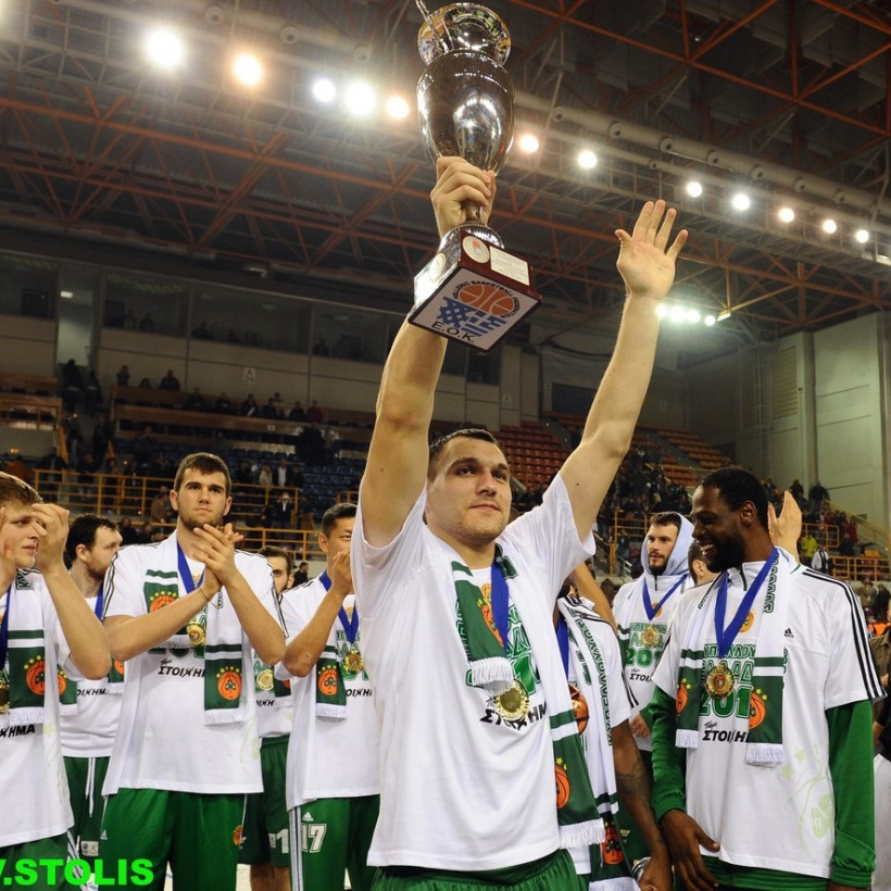 Η «πράσινη» απονομή του Κυπέλλου (photos)