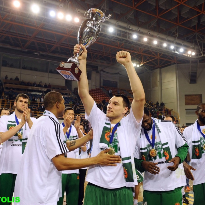 Η «πράσινη» απονομή του Κυπέλλου (photos)