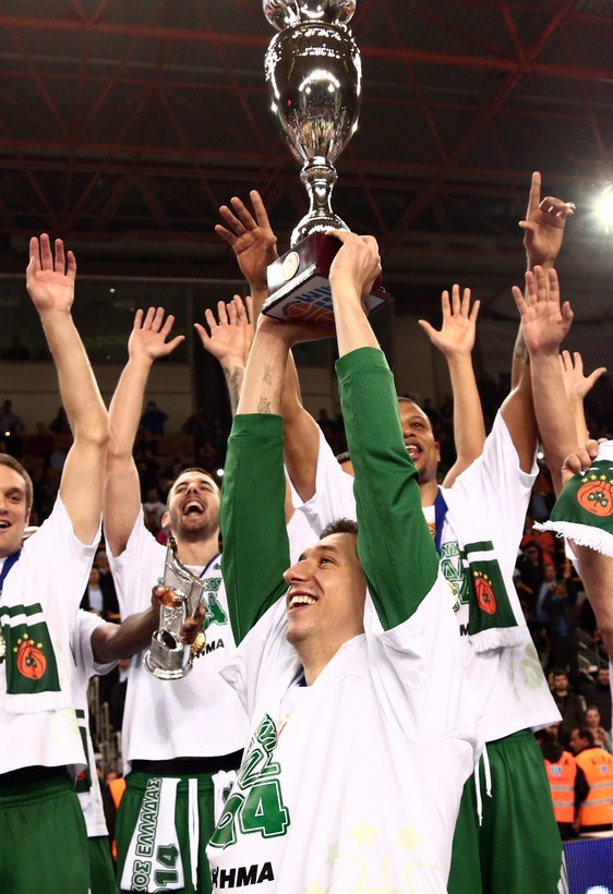 Η «πράσινη» απονομή του Κυπέλλου (photos)