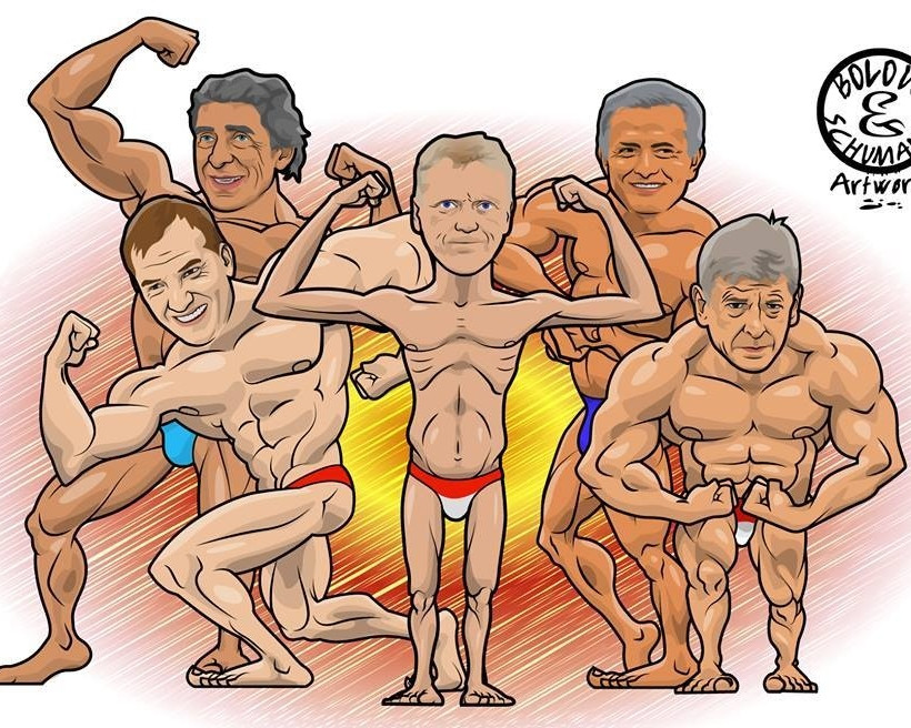 ΑΠΙΣΤΕΥΤΟ: Ο Ντέιβιντ Μόγιες, σε διαγωνισμό bodybuilding (photo)