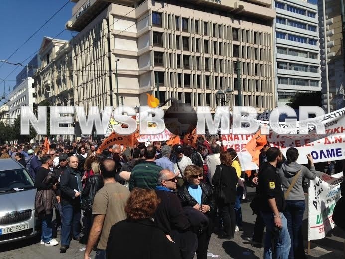 Rally of ADEDY in Athens completed