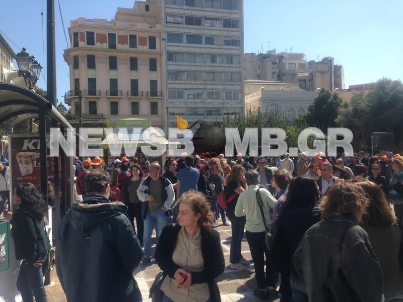 Second day of ADEDY's strike