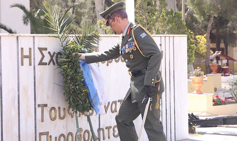 Νέος Διοικητής στην Σχολή Πυροβολικού