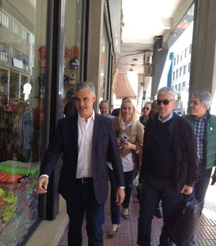 Η Τζούλια Παπαδημητρίου στο πλευρό του Άρη Σπηλιωτόπουλου (photos)