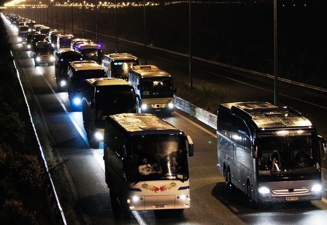 Οι πέντε κορυφαίες φωτογραφίες από την κάθοδο των Παοκτσήδων (pics)