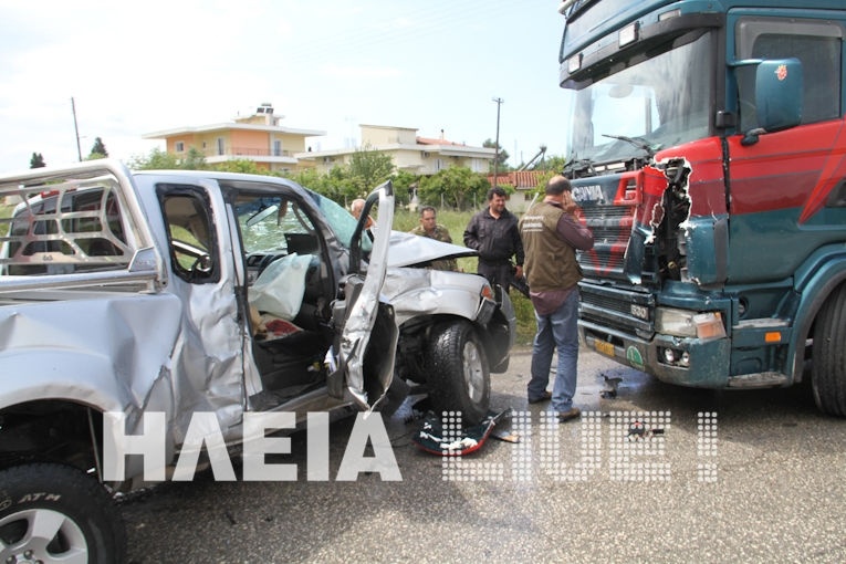 Πύργος: Σοβαρό τροχαίο με 37χρονο στην διασταύρωση Κολυρίου (pics-vid)