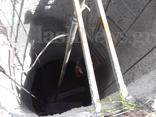 Δραματικές ώρες για τον απεγκλωβισμό του 39χρονου από το πηγάδι