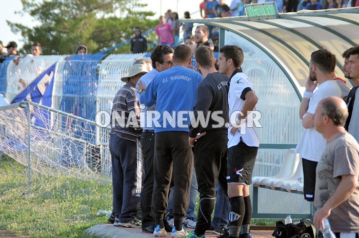 Ξύλο σε ποδοσφαιρικό αγώνα – Έριξαν μπουνιές και στον δήμαρχο