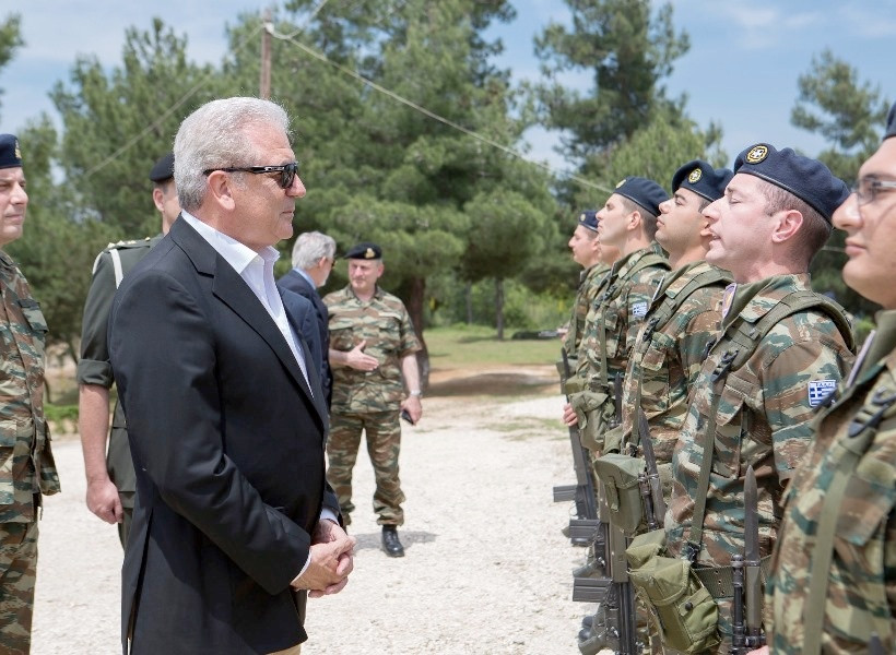 Στις μονάδες του Έβρου ο Δημήτρης Αβραμόπουλος