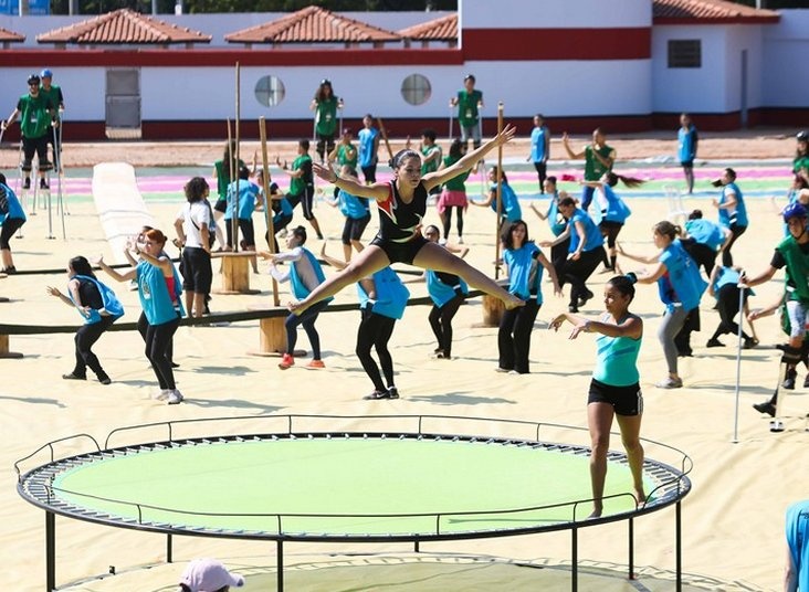 Μουντιάλ 2014: Φωτογραφίες από την προετοιμασία της τελετής έναρξης