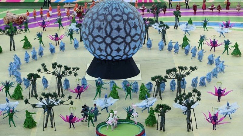 Παγκόσμιο Κύπελλο 2014: Εντυπωσιακή και … «καυτή» η τελετή έναρξης (pics)