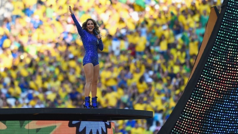 Παγκόσμιο Κύπελλο 2014: Εντυπωσιακή και … «καυτή» η τελετή έναρξης (pics)