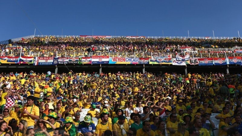 Παγκόσμιο Κύπελλο 2014: Εντυπωσιακή και … «καυτή» η τελετή έναρξης (pics)