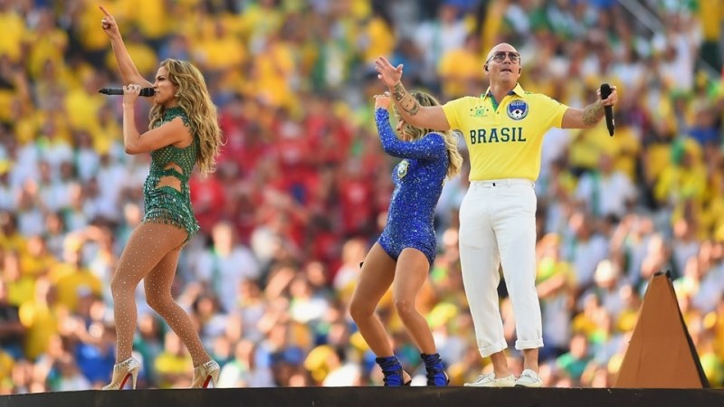 Παγκόσμιο Κύπελλο 2014: Εντυπωσιακή και … «καυτή» η τελετή έναρξης (pics)